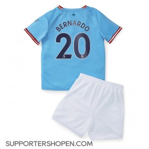 Manchester City Bernardo Silva #20 Hemmatröja Barn 2022-23 Kortärmad (+ korta byxor)